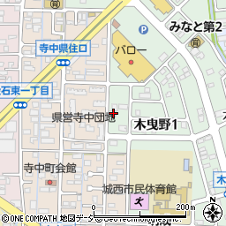 石川県金沢市木曳野1丁目75周辺の地図