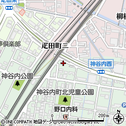 石川県金沢市神谷内町ハ21周辺の地図