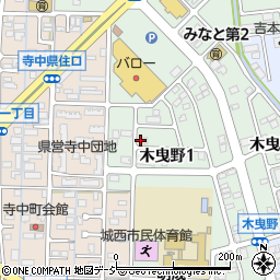 石川県金沢市木曳野1丁目113周辺の地図