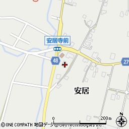 富山県南砺市安居178周辺の地図