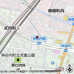 石川県金沢市神谷内町ハ80周辺の地図