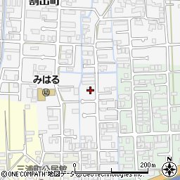 石川県金沢市割出町289周辺の地図