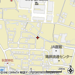 長野県長野市小島田町555-36周辺の地図