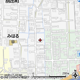 石川県金沢市割出町254周辺の地図