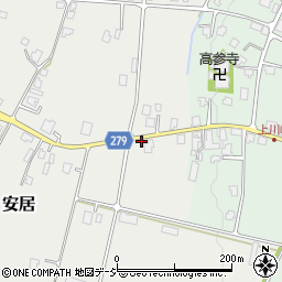 富山県南砺市安居141周辺の地図