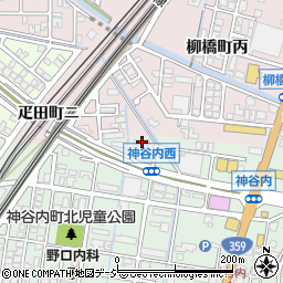 石川県金沢市神谷内町ハ81周辺の地図