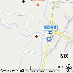 富山県南砺市安居194周辺の地図