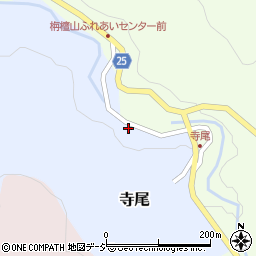富山県砺波市寺尾207周辺の地図