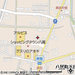富山県富山市八尾町井田590周辺の地図