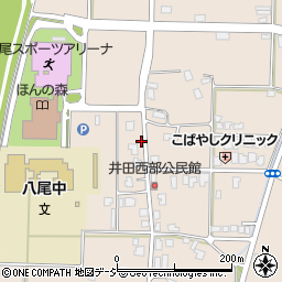 富山県富山市八尾町井田141周辺の地図