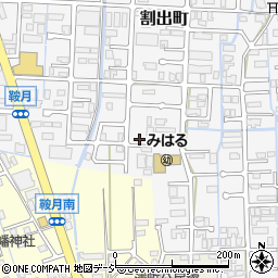 石川県金沢市割出町439-3周辺の地図