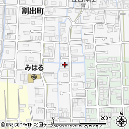 石川県金沢市割出町251周辺の地図