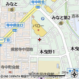 石川県金沢市木曳野1丁目133周辺の地図