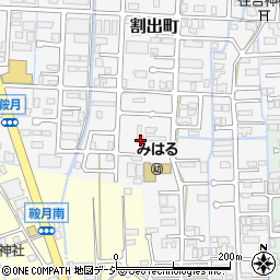 石川県金沢市割出町440-1周辺の地図