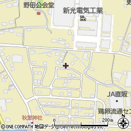 長野県長野市小島田町555-24周辺の地図