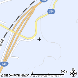 長野県大町市平簗場21281周辺の地図
