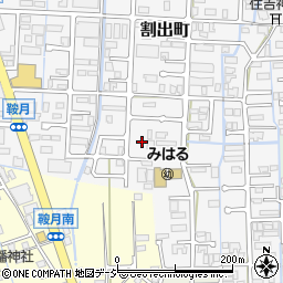 石川県金沢市割出町440周辺の地図