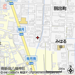 石川県金沢市割出町544-2周辺の地図
