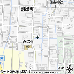 石川県金沢市割出町342-6周辺の地図