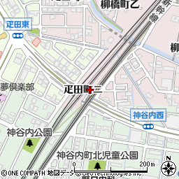 石川県金沢市疋田町（ニ）周辺の地図