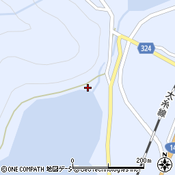 長野県大町市平簗場20218周辺の地図