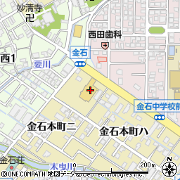 株式会社第一物産　エンターテイメントオメガ金石店周辺の地図