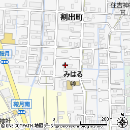 石川県金沢市割出町441周辺の地図