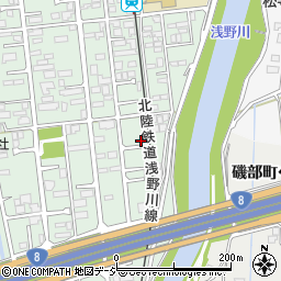 石川県金沢市諸江町下丁342-5周辺の地図