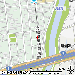 石川県金沢市諸江町下丁342-6周辺の地図