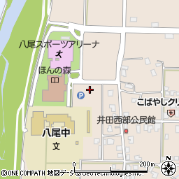 富山県富山市八尾町井田122周辺の地図
