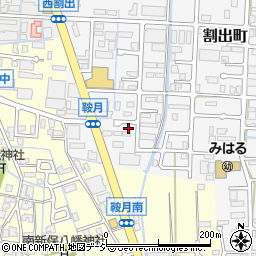 石川県金沢市割出町627周辺の地図