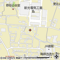 長野県長野市小島田町605-2周辺の地図