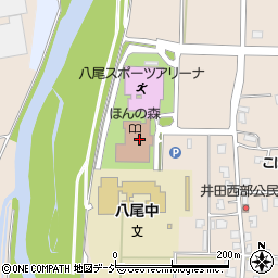 富山県富山市八尾町井田126周辺の地図
