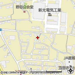 長野県長野市小島田町604-3周辺の地図