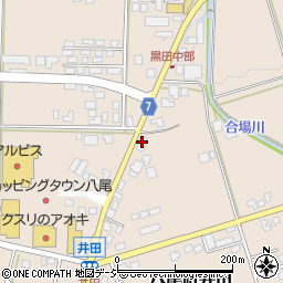富山県富山市八尾町黒田1450周辺の地図