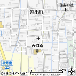 石川県金沢市割出町431周辺の地図