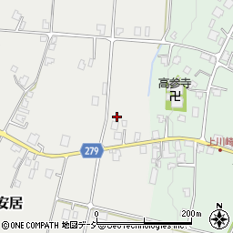 富山県南砺市安居120周辺の地図