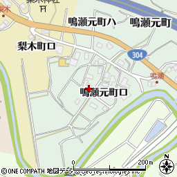 石川県金沢市鳴瀬元町ロ283周辺の地図