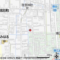 石川県金沢市割出町58周辺の地図