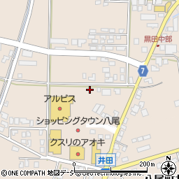 富山県富山市八尾町井田598周辺の地図