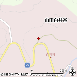 富山県富山市山田白井谷516周辺の地図