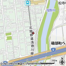 石川県金沢市諸江町下丁405-3周辺の地図