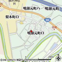 石川県金沢市鳴瀬元町ロ282周辺の地図