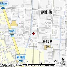 石川県金沢市割出町531周辺の地図