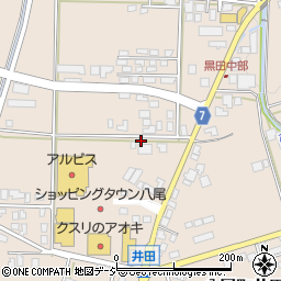 富山県富山市八尾町井田594周辺の地図