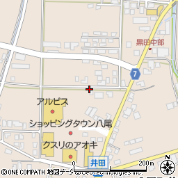 富山県富山市八尾町井田595周辺の地図