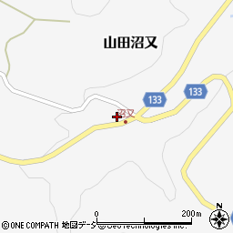 富山県富山市山田沼又487周辺の地図