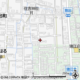 石川県金沢市割出町55-4周辺の地図