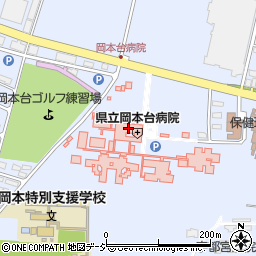 栃木県職員生活協同組合　岡本台病院売店周辺の地図