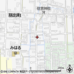 石川県金沢市割出町80-4周辺の地図